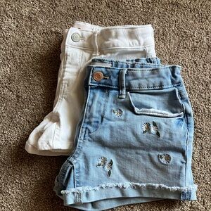 SO girls jean shorts size 10